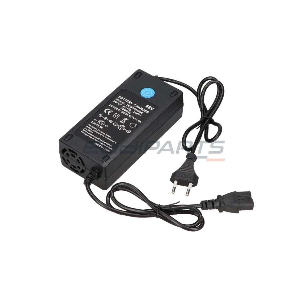 Charger for the SC203L stair climber, 180W, 100–240V, 48V, 2A