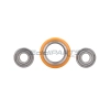 Support wheel for pallet truck, 70x40, complete with 6204 bearings
