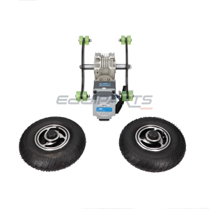 Drive motor complete with wheels for the SC203L 180 stair climber