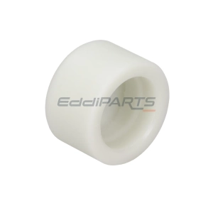 Support roller for pallet truck, 30 x 50 mm, without bearing