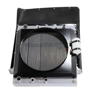 Radiator set for a Chinese loader with a Yunnei Gunstig 916 engine