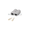 Grey battery charger plug and socket, 50A, 4mm²
