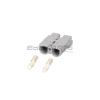 Grey battery charger plug and socket, 50A, 4mm²
