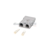 Grey battery charger plug and socket, 50A, 10mm²