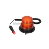 Orange LED rotating warning light, 12V/24V, magnetic