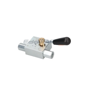 Dual Pilot-Operated Check Valve VBPDE c/RUB 3/8" with Mechanical Lock