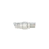 Hydraulic quick-connect coupling, Euro plug. Long male thread M18x1.5