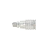 Hydraulic quick-connect coupling, Euro socket. Long external thread M18x1.5