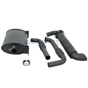 Gunstig B918 backhoe loader muffler (complete exhaust system)