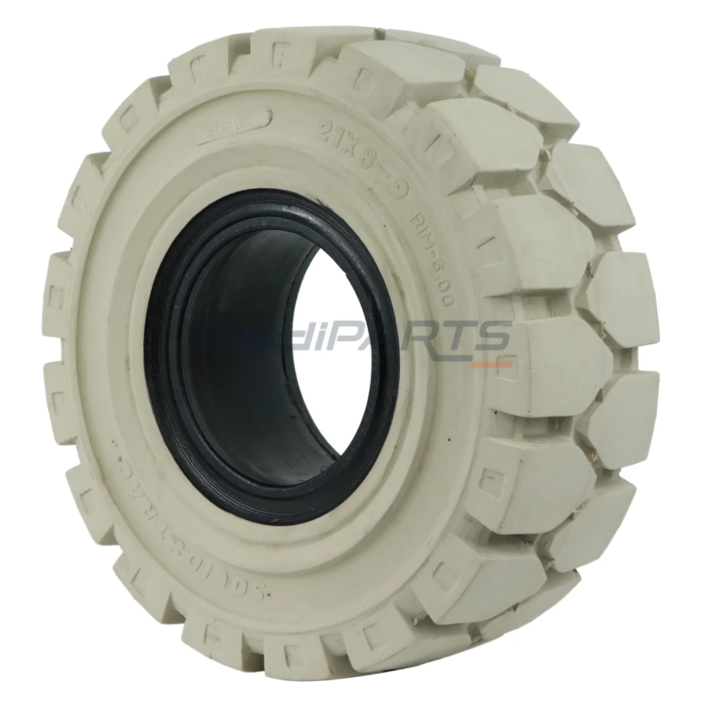 Opona pełna SE 21x8-9/6.0 (200/75-9) CLIP NM niebrudząca Solid Trac
