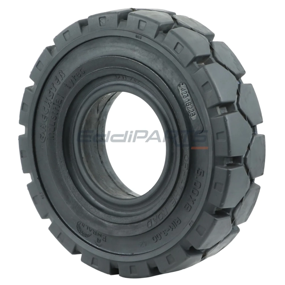Opona pełna SE 5.00x8/3.0 CLIP Emrald Greckster