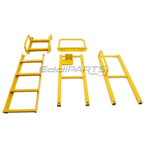 Steel ladder with a barrier for the PT400 jaw crusher