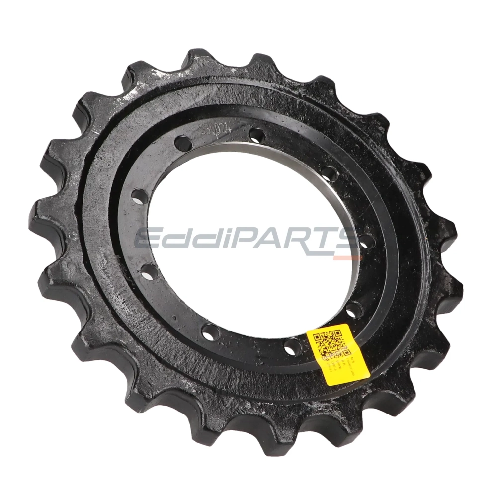 Track drive wheel (geared), mini excavator