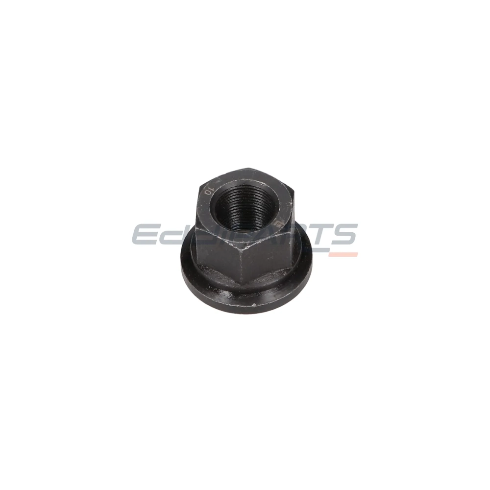Wheel nut M22x1.5x30 mm, flat movable flange, 33 mm spanner