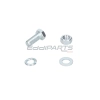 M12x30 KL. 8.8 bolt with nut, washer and spring washer