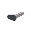 Lifting cylinder pin on the head for a mini excavator