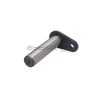 Lifting cylinder pin on the head for a mini excavator