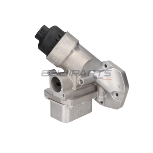 Oil filter base with engine cooler Yunnei DEF20CFF4