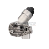 Oil filter base with engine cooler Yunnei DEF20CFF4