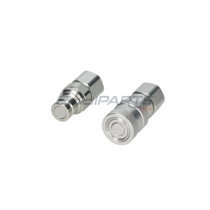 Hydraulic connector set, male + female LSQ-FF-04 1/2